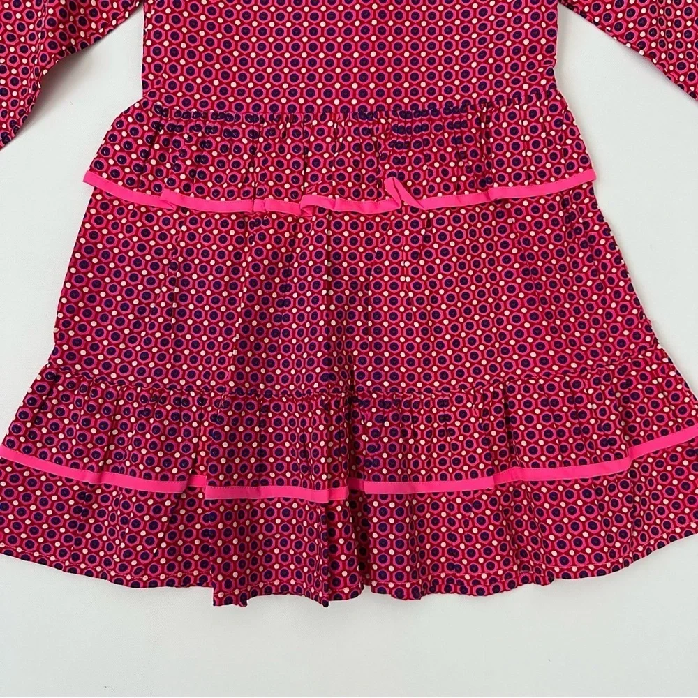 Mim-Pi Long Sleeve Dress Size 104/4 Toddler Girl